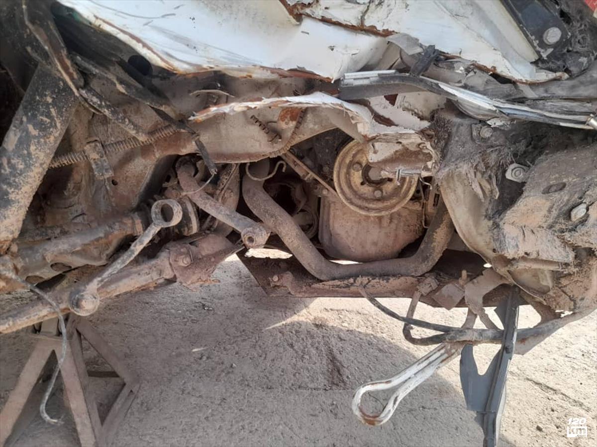 فروش پژو پارس LX ۱۴۰۲ سفید تصادفی اهواز زرگان (۱۰ آذر ۱۴۰۴)