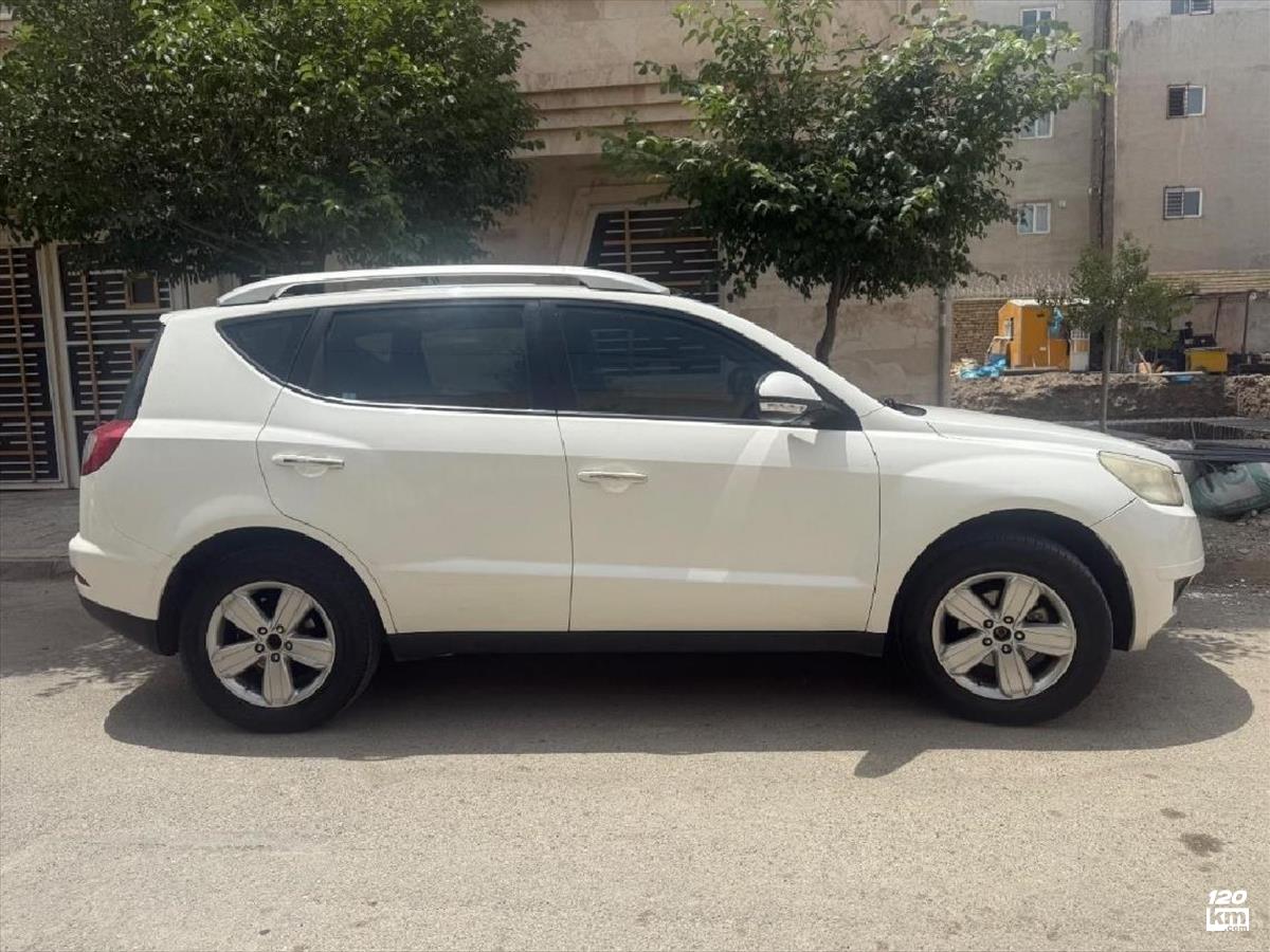 فروش جیلی GC6 ۱۳۹۲ (کم کارکرد) سفید دو لکه رنگ خرم آباد (۱۱ آذر ۱۴۰۴)