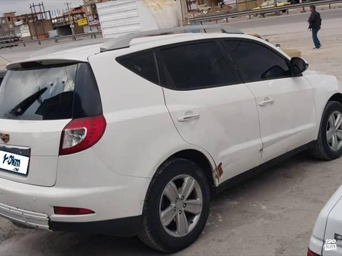 فروش جیلی GC6 ۱۳۹۲ (کم کارکرد) سفید دو لکه رنگ خرم آباد (۱۱ آذر ۱۴۰۴)