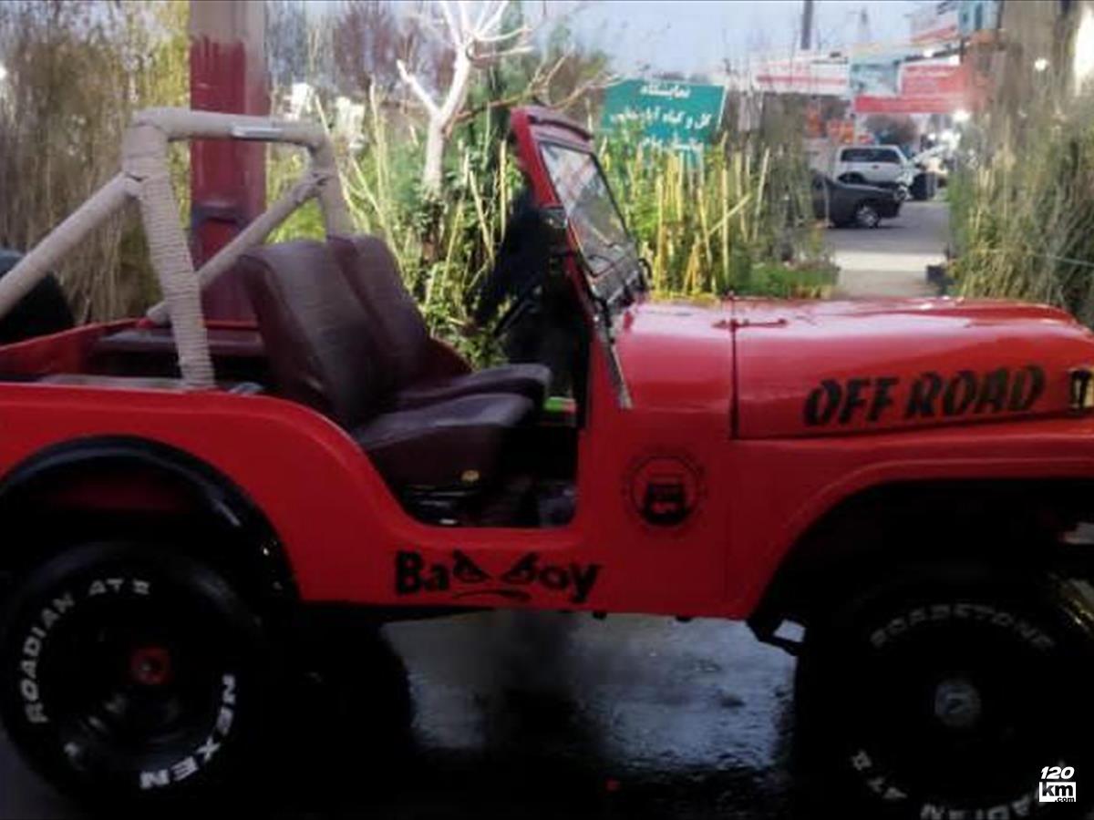 فروش جیپ صحرا ۱۳۶۹ (کم کارکرد) زرشکی چند لکه رنگ سمنان گرمسار (۱۱ آذر ۱۴۰۴)