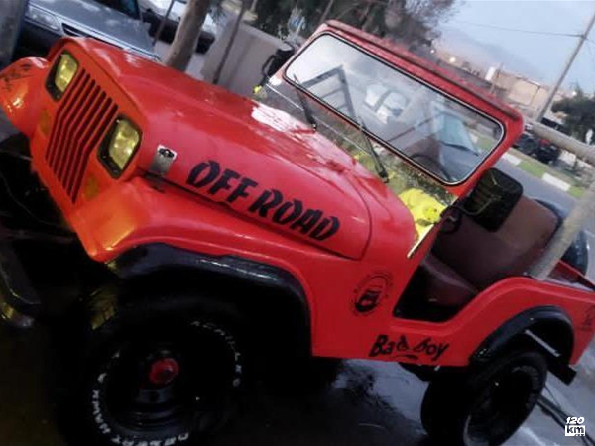 فروش جیپ صحرا ۱۳۶۹ (کم کارکرد) زرشکی چند لکه رنگ سمنان گرمسار (۱۱ آذر ۱۴۰۴)