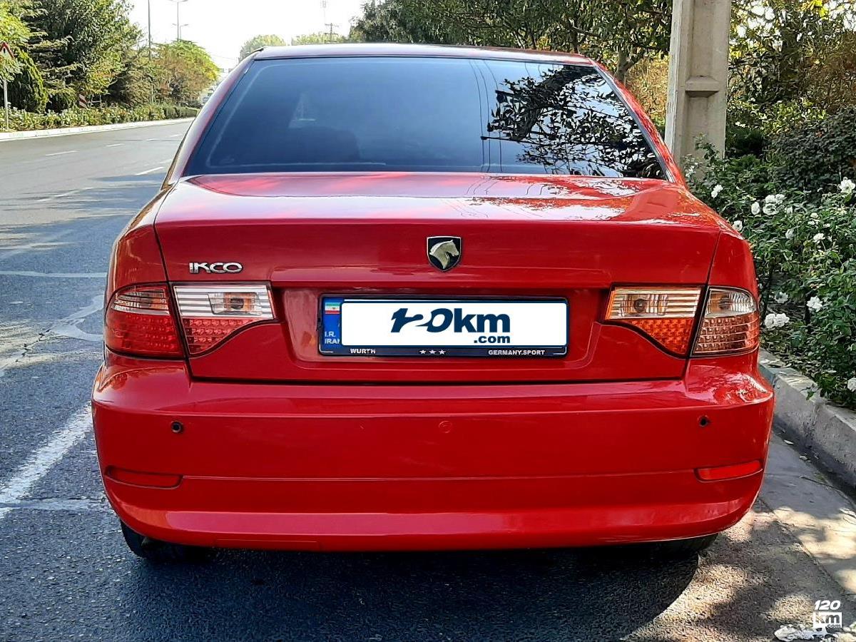 فروش سمند سورن ELX ۱۳۹۱ قرمز دو لکه رنگ کرج گلشهر (۱۳ آذر ۱۴۰۴)