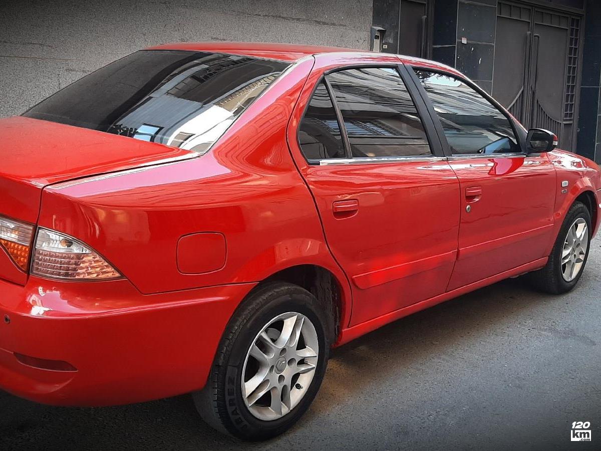 فروش سمند سورن ELX ۱۳۹۱ قرمز دو لکه رنگ کرج گلشهر (۱۳ آذر ۱۴۰۴)