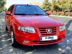 120km.com | فروش سمند، سورن ELX، مدل ۱۳۹۱، قرمز، کرج، گلشهر