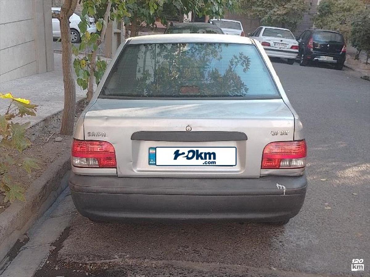 فروش پراید صندوقدار ۱۳۸۸ نقره ای دور رنگ تهران جنت آباد (۱۴ آذر ۱۴۰۴)