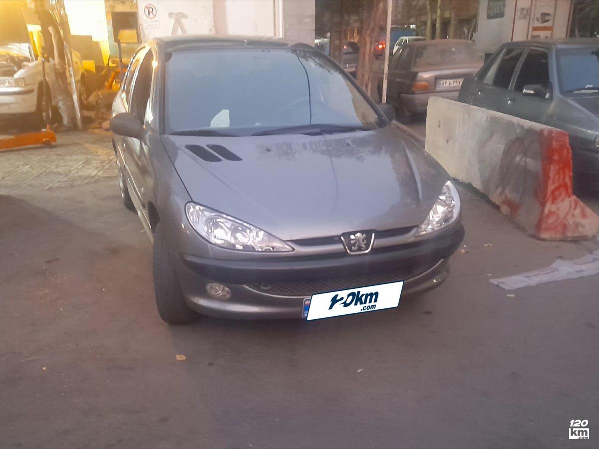 فروش پژو 206 تیپ 3 ۱۳۸۴ خاکستری دور رنگ کرج آزادگان (۱۷ آذر ۱۴۰۴)