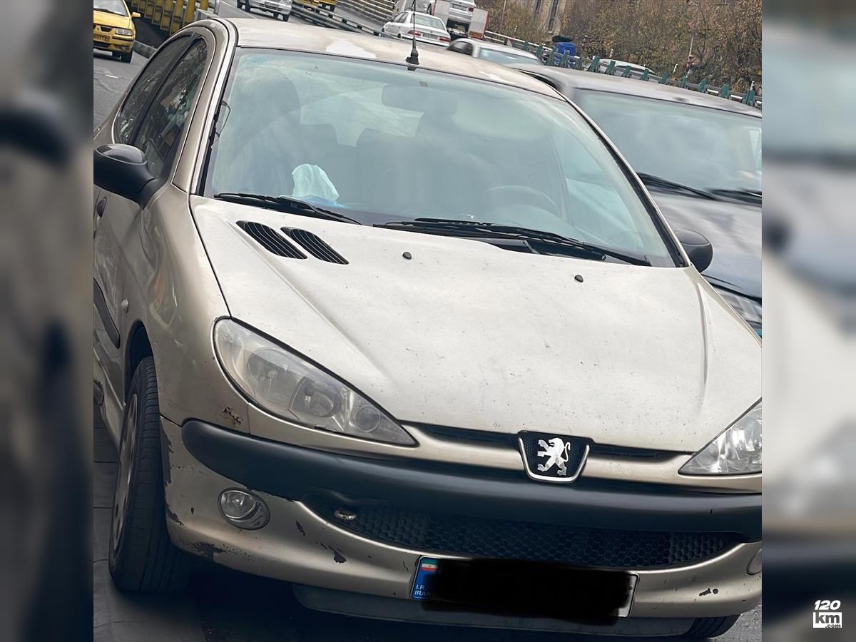 فروش پژو 206 تیپ 2 ۱۳۸۳ بژ کاپوت تعویض تهران میرداماد (۱۹ آذر ۱۴۰۴)