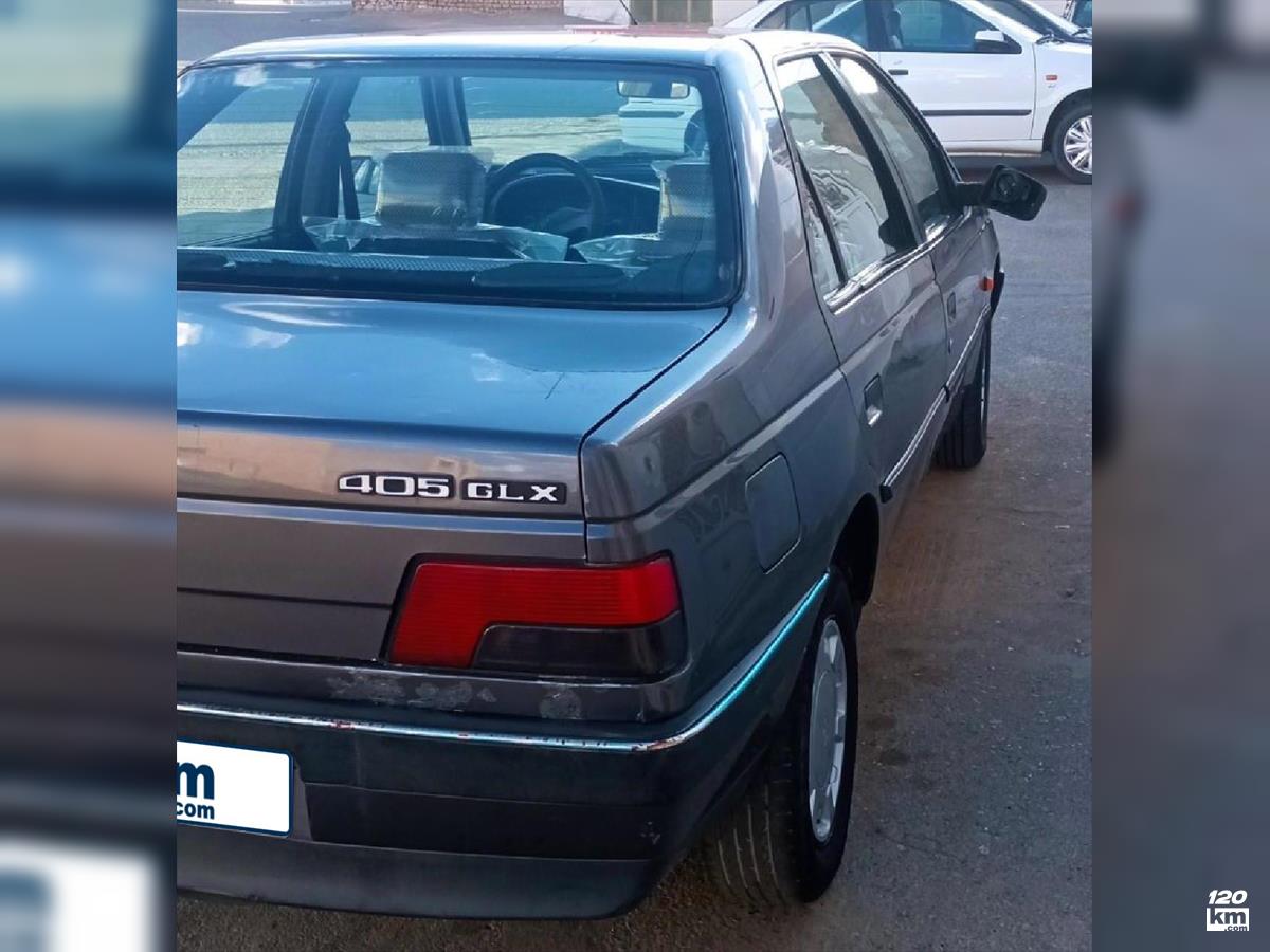 فروش پژو 405 GLX ۱۳۸۵ دوگانه سوز نوک مدادی دو لکه رنگ بیرجند (۲۱ آذر ۱۴۰۴)