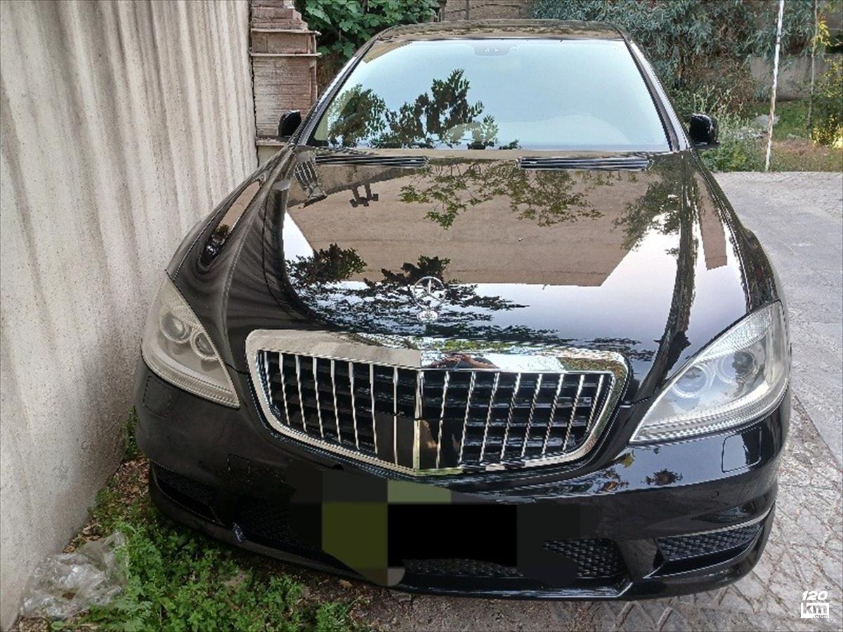 فروش بنز کلاس S S350 ۲۰۰۶ (کم کارکرد) مشکی یک لکه رنگ تهران ستارخان (۲۲ آذر ۱۴۰۴)