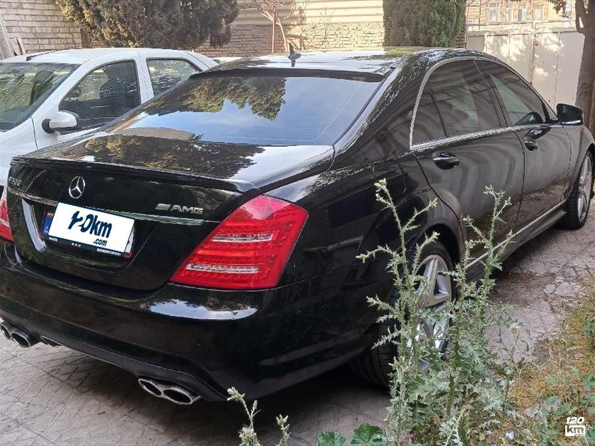 فروش بنز کلاس S S350 ۲۰۰۶ (کم کارکرد) مشکی یک لکه رنگ تهران ستارخان (۲۲ آذر ۱۴۰۴)
