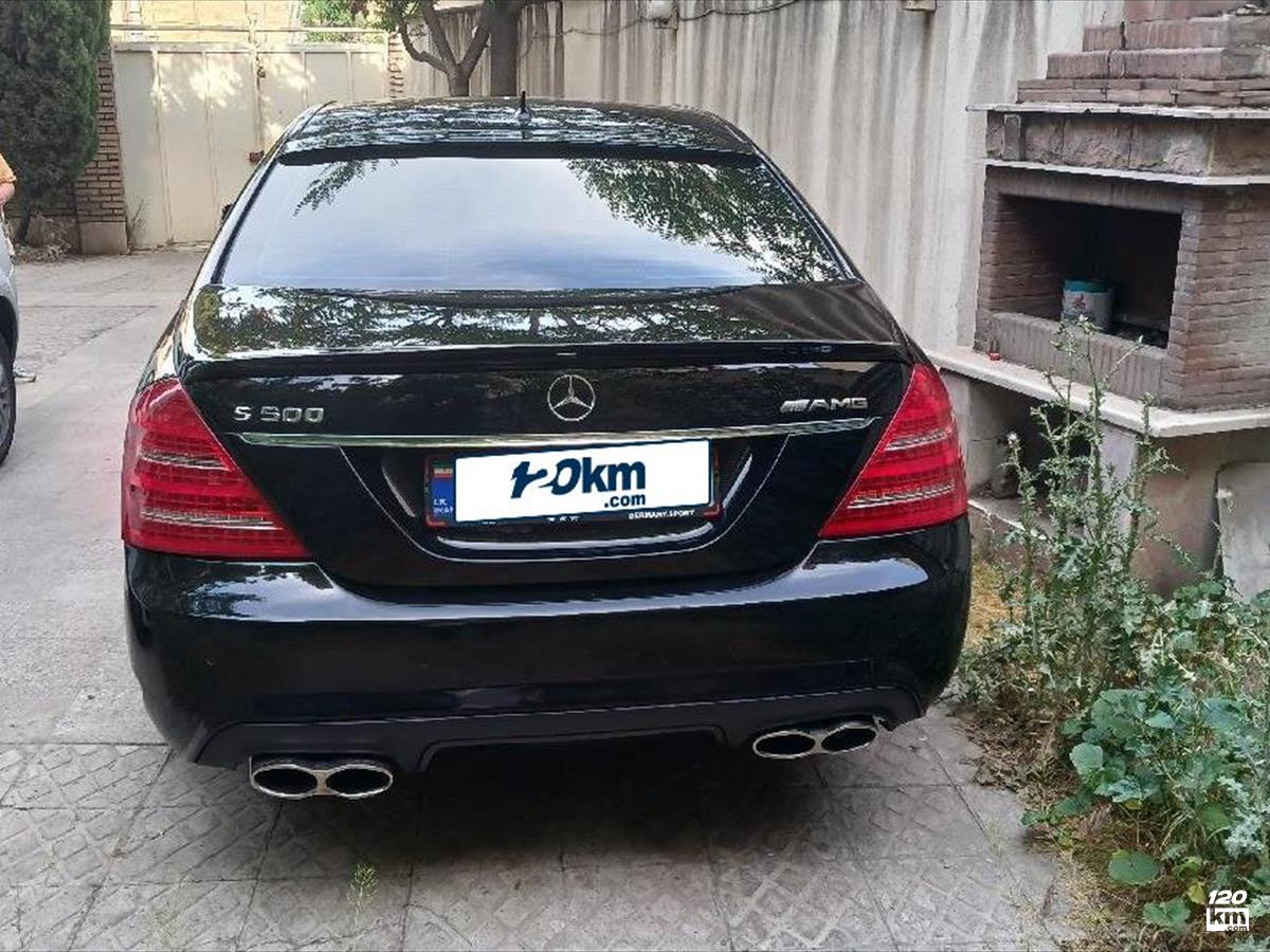 فروش بنز کلاس S S350 ۲۰۰۶ (کم کارکرد) مشکی یک لکه رنگ تهران ستارخان (۲۲ آذر ۱۴۰۴)