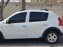 120km.com | فروش رنو، ساندرو، استپ وی، مدل ۱۳۹۷، سفید، سمنان، سرخه