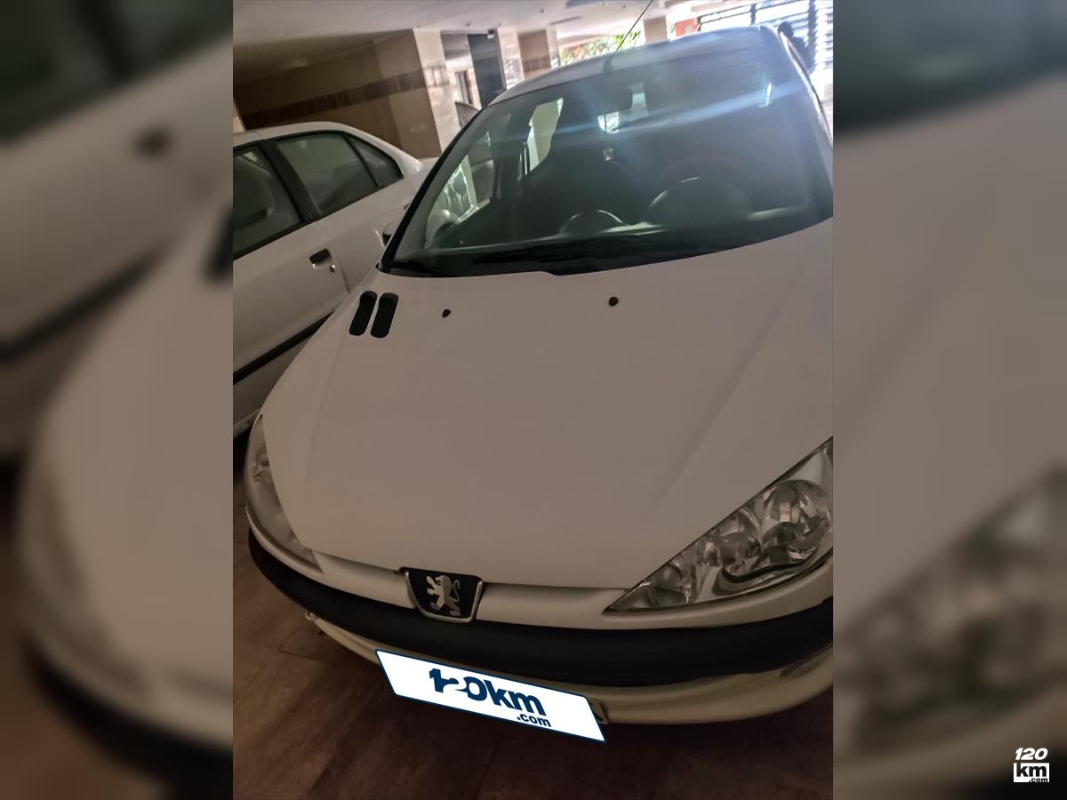 فروش پژو 206 تیپ 2 ۱۳۹۴ سفید دور رنگ کرج جهانشهر (۲۴ آذر ۱۴۰۴)