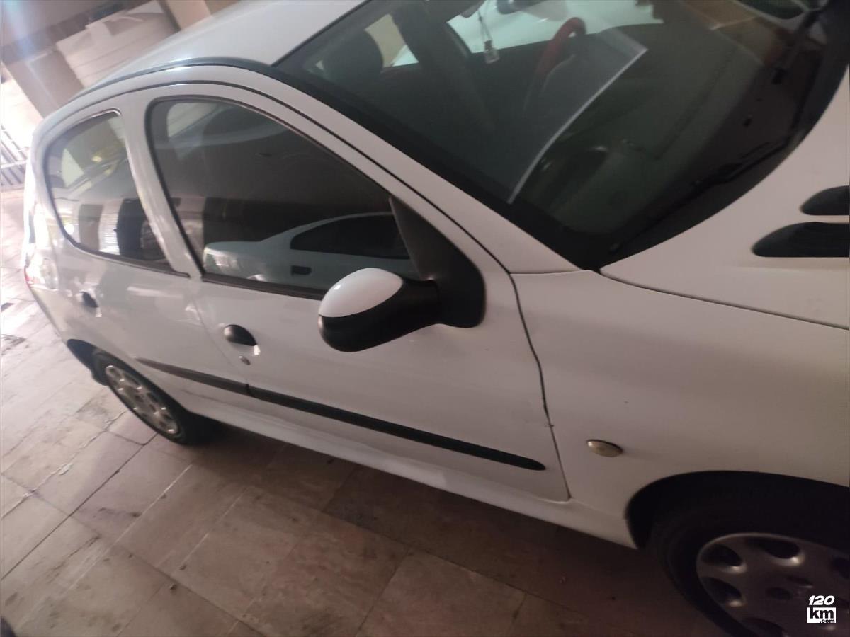 فروش پژو 206 تیپ 2 ۱۳۹۴ سفید دور رنگ کرج جهانشهر (۲۴ آذر ۱۴۰۴)