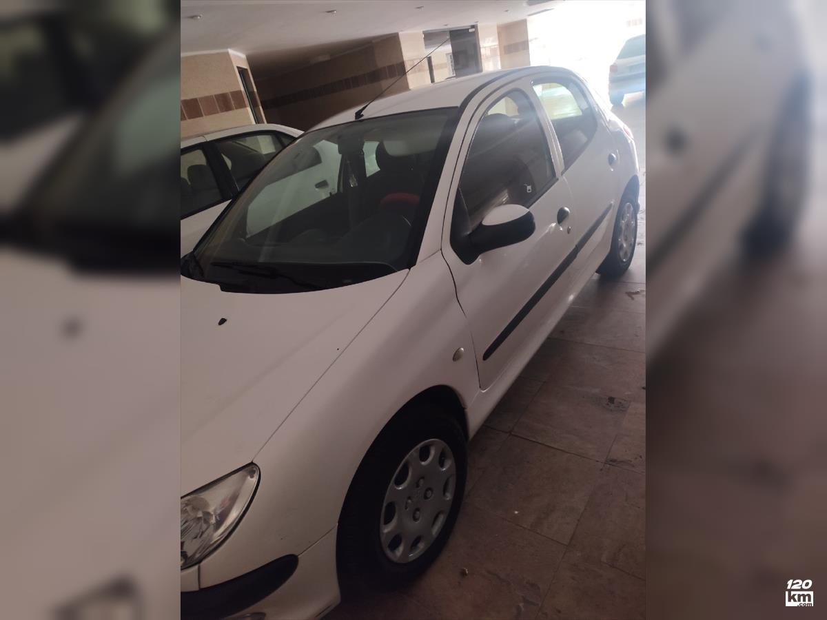 فروش پژو 206 تیپ 2 ۱۳۹۴ سفید دور رنگ کرج جهانشهر (۲۴ آذر ۱۴۰۴)