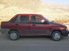 120km.com | فروش پراید، صندوقدار، مدل ۱۳۸۷، قرمز، فارس، جهرم