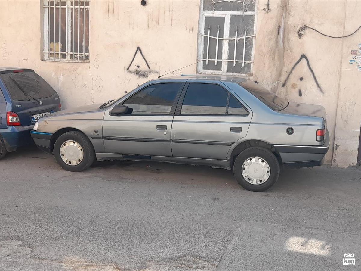 فروش پژو 405 GLX ۱۳۹۰ دوگانه سوز نوک مدادی چند لکه رنگ تهران قرچک (۲۵ آذر ۱۴۰۴)