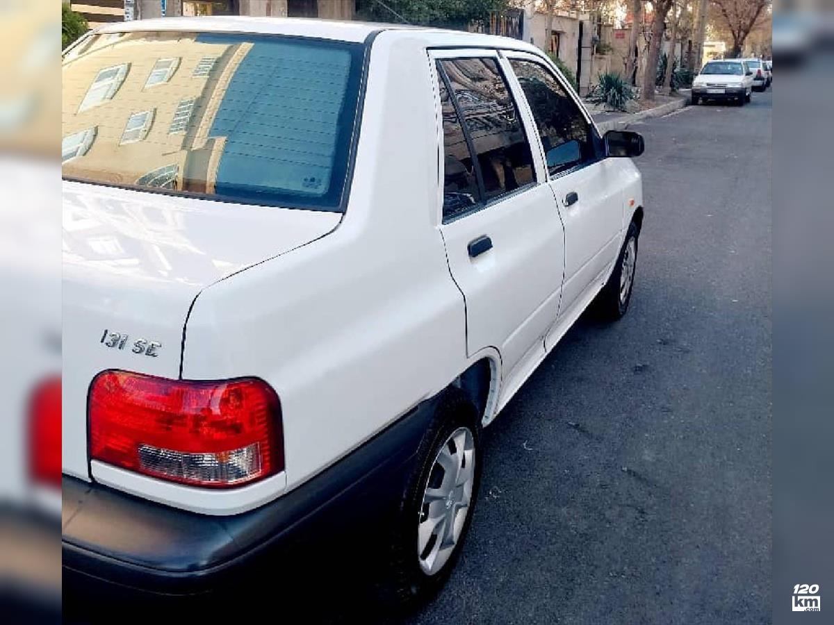 فروش پراید 131 SE ۱۳۹۹ سفید بدون رنگ کرج باغستان (۲۸ آذر ۱۴۰۴)