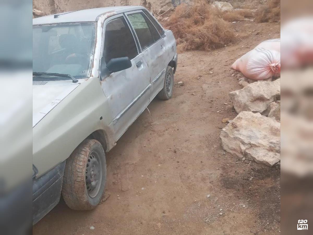 فروش پراید صندوقدار ۱۳۸۶ دوگانه سوز نقره ای چند لکه رنگ خراسان شمالی شیروان (۲۸ آذر ۱۴۰۴)