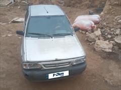 120km.com | فروش پراید، صندوقدار، مدل ۱۳۸۶، نقره ای، خراسان شمالی، شیروان