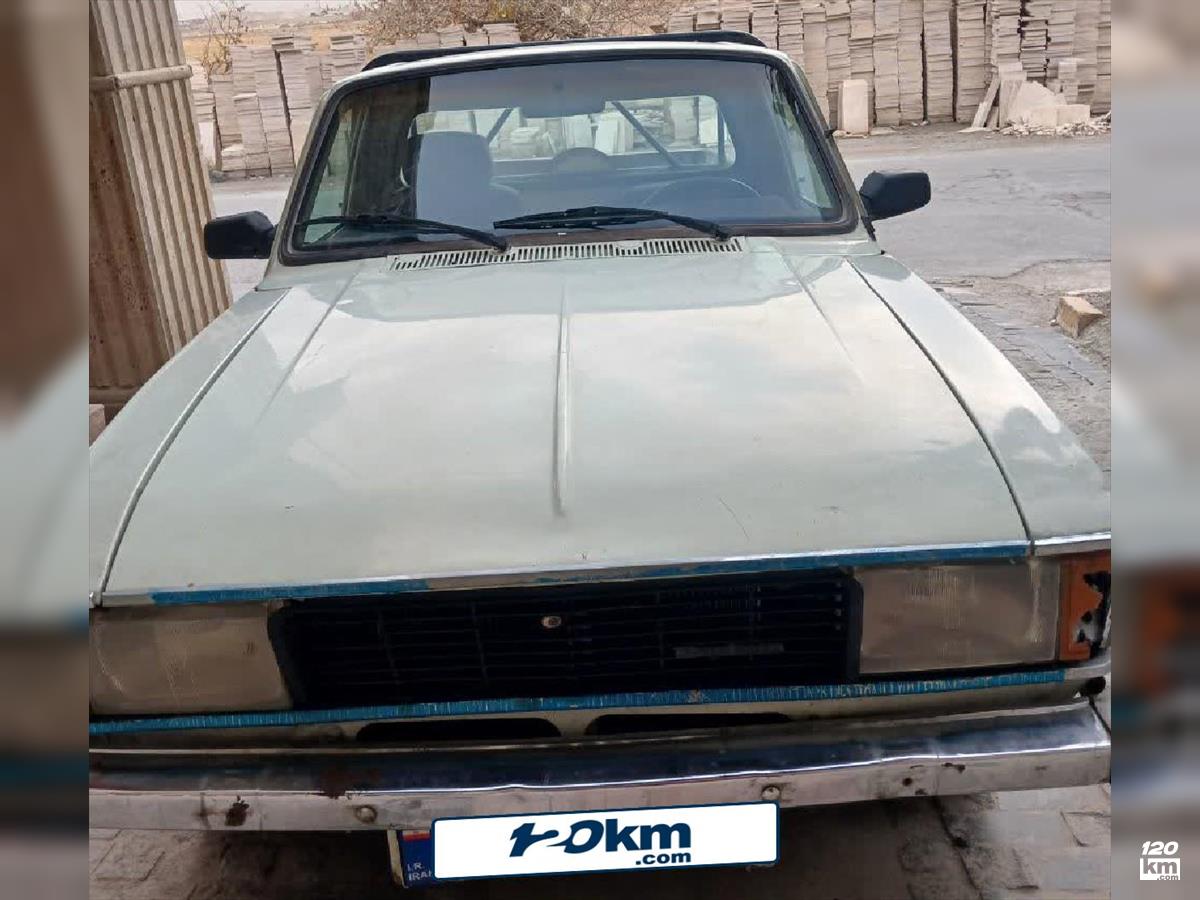 فروش پیکان وانت ۱۳۸۵ دوگانه سوز سفید چند لکه رنگ اصفهان خمینی شهر (۲۹ آذر ۱۴۰۴)