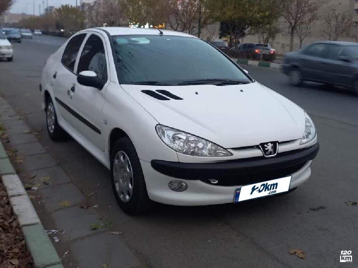 فروش پژو 206 SD V8 ۱۳۹۳ (کم کارکرد) سفید بدون رنگ کرج باغستان (۲۹ آذر ۱۴۰۴)