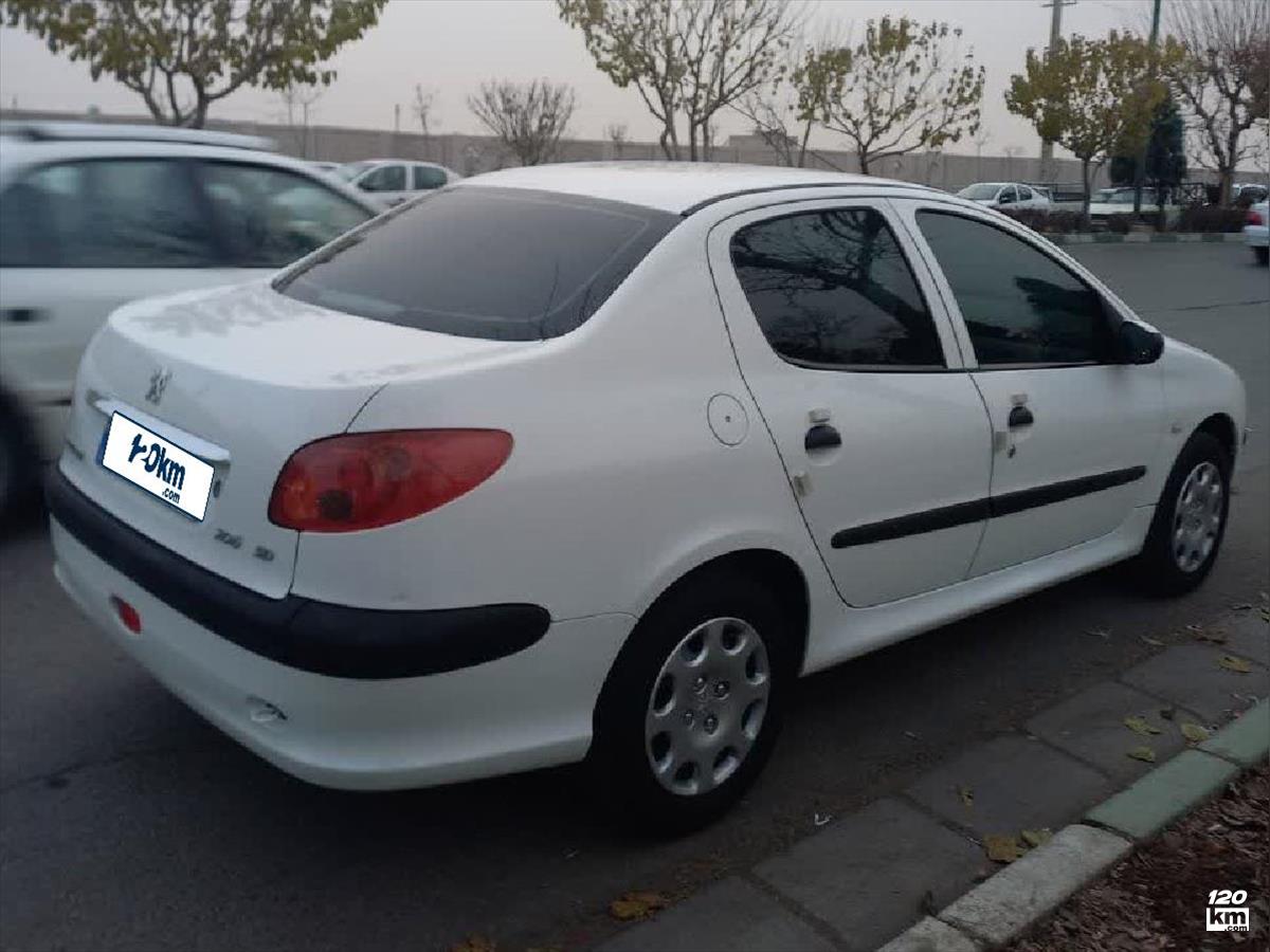 فروش پژو 206 SD V8 ۱۳۹۳ (کم کارکرد) سفید بدون رنگ کرج باغستان (۲۹ آذر ۱۴۰۴)