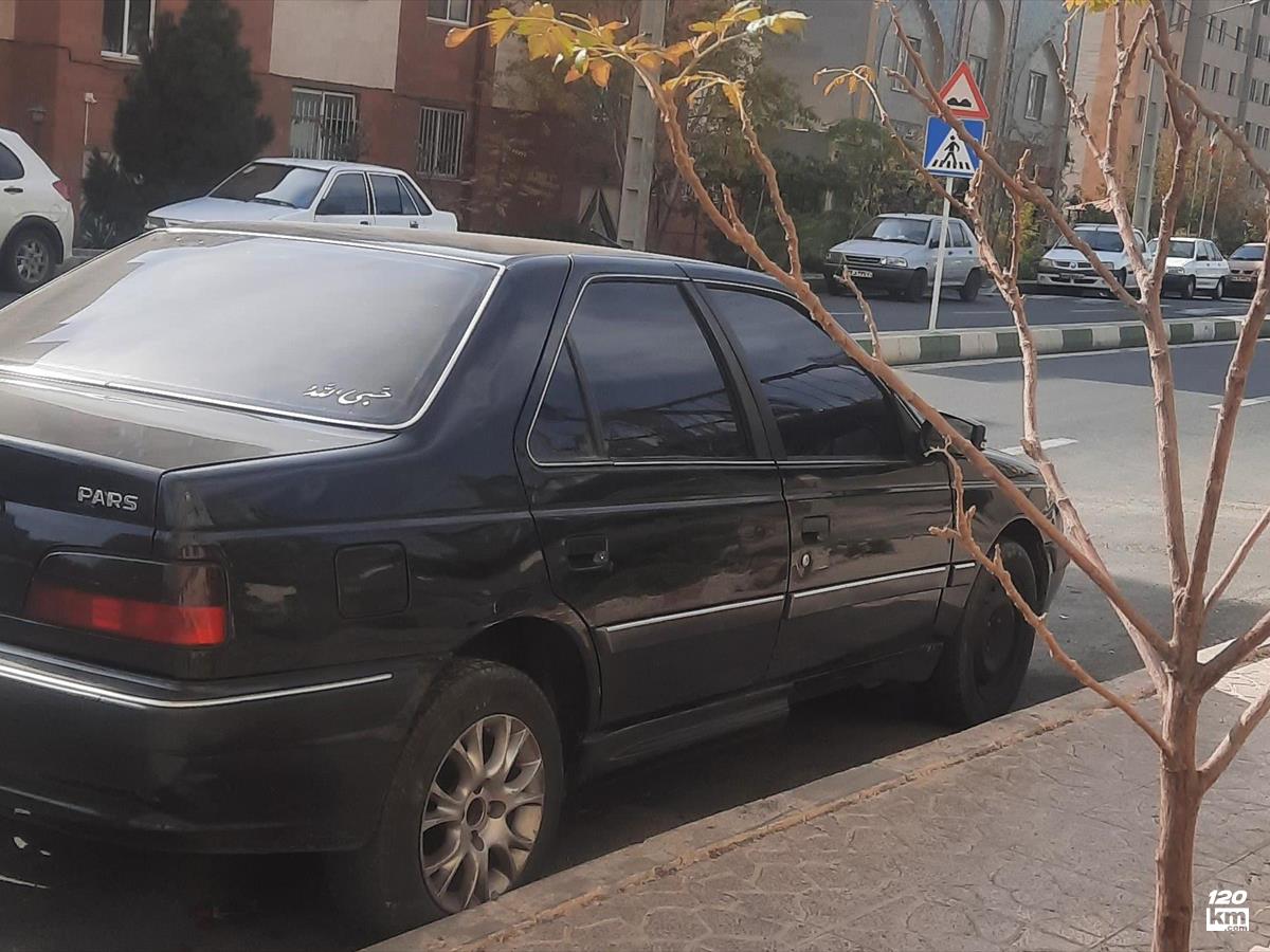 فروش پژو پارس LX ۱۴۰۰ مشکی دو لکه رنگ تهران شهرک امید (۳۰ آذر ۱۴۰۴)