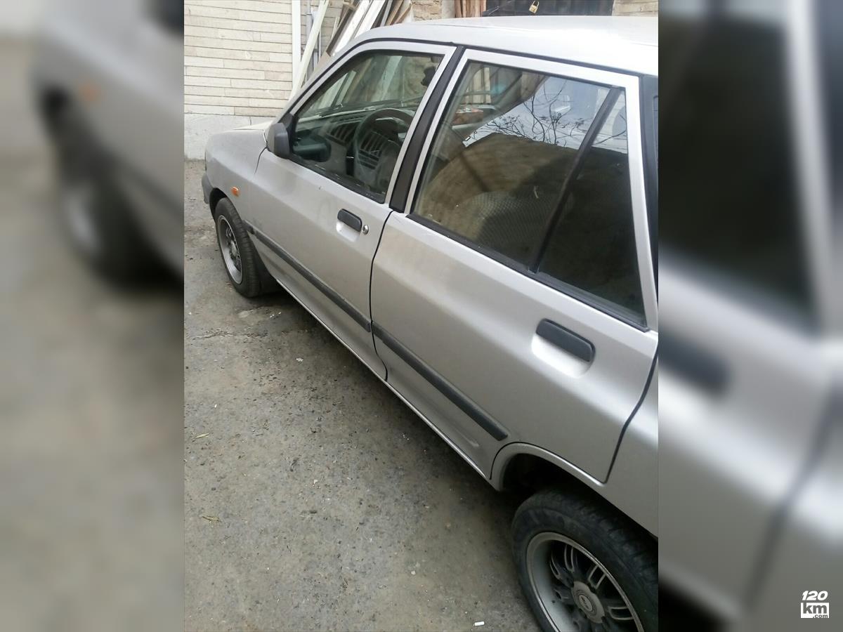 فروش پراید صندوقدار ۱۳۸۸ طوسی بدون رنگ کرج عظیمیه (۱ دی ۱۴۰۴)