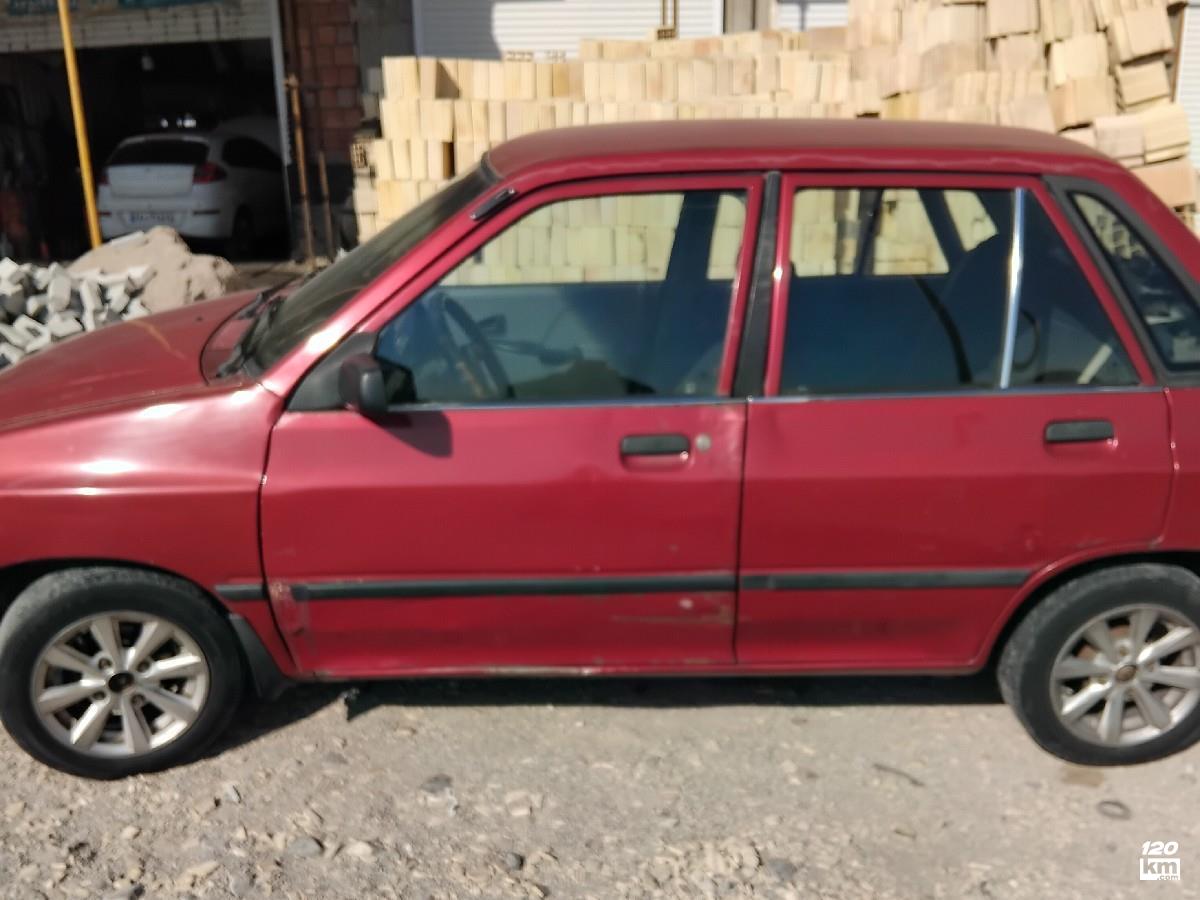 فروش پراید صندوقدار ۱۳۸۱ دوگانه سوز آلبالویی چند لکه رنگ آذربایجان شرقی اسکو (۱ دی ۱۴۰۴)