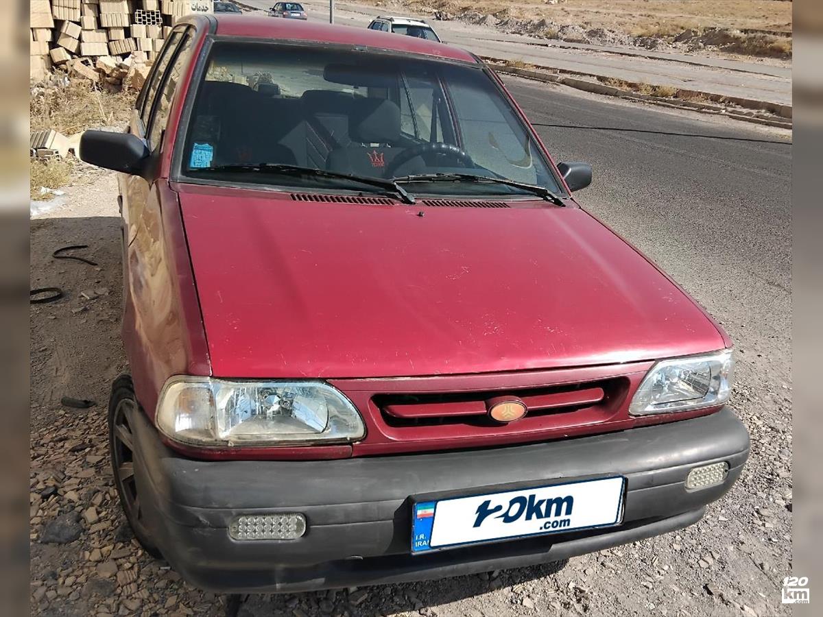 فروش پراید صندوقدار ۱۳۸۱ دوگانه سوز آلبالویی چند لکه رنگ آذربایجان شرقی اسکو (۱ دی ۱۴۰۴)