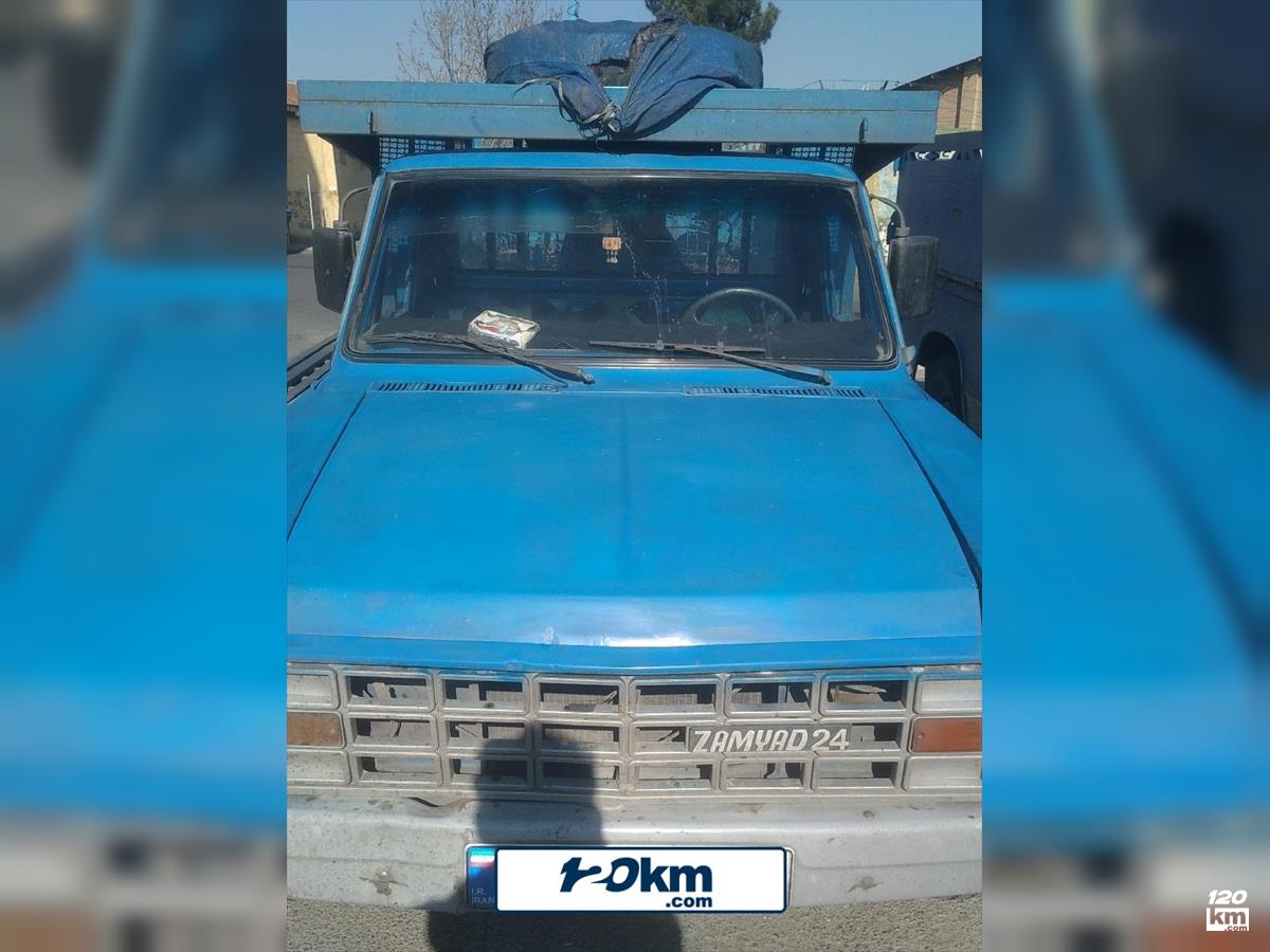 فروش نیسان زامیاد Z24 ۱۳۸۲ دوگانه سوز (کم کارکرد) آبی دور رنگ تهران قرچک (۲ دی ۱۴۰۴)