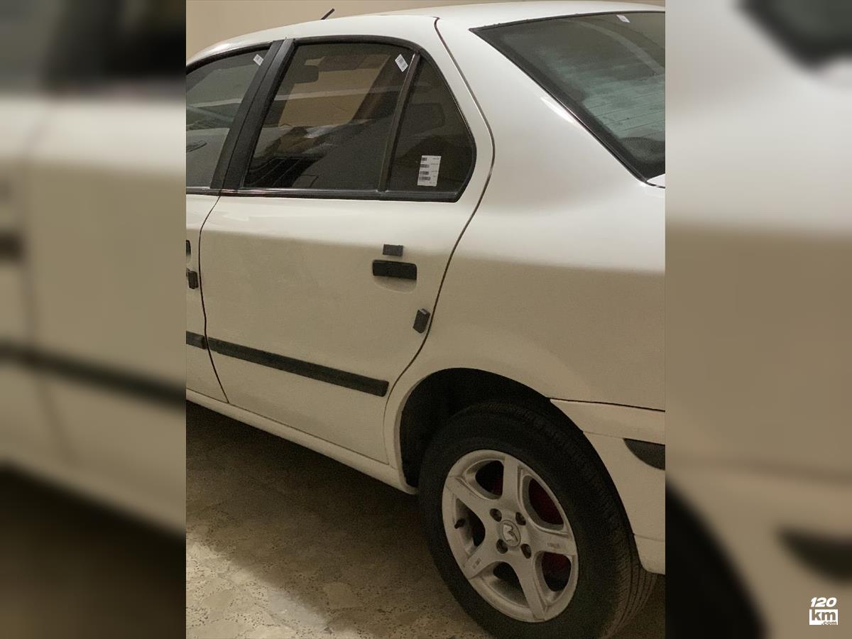 فروش سمند EL ۱۳۸۸ (کم کارکرد) سفید بدون رنگ مازندران آمل (۳ دی ۱۴۰۴)