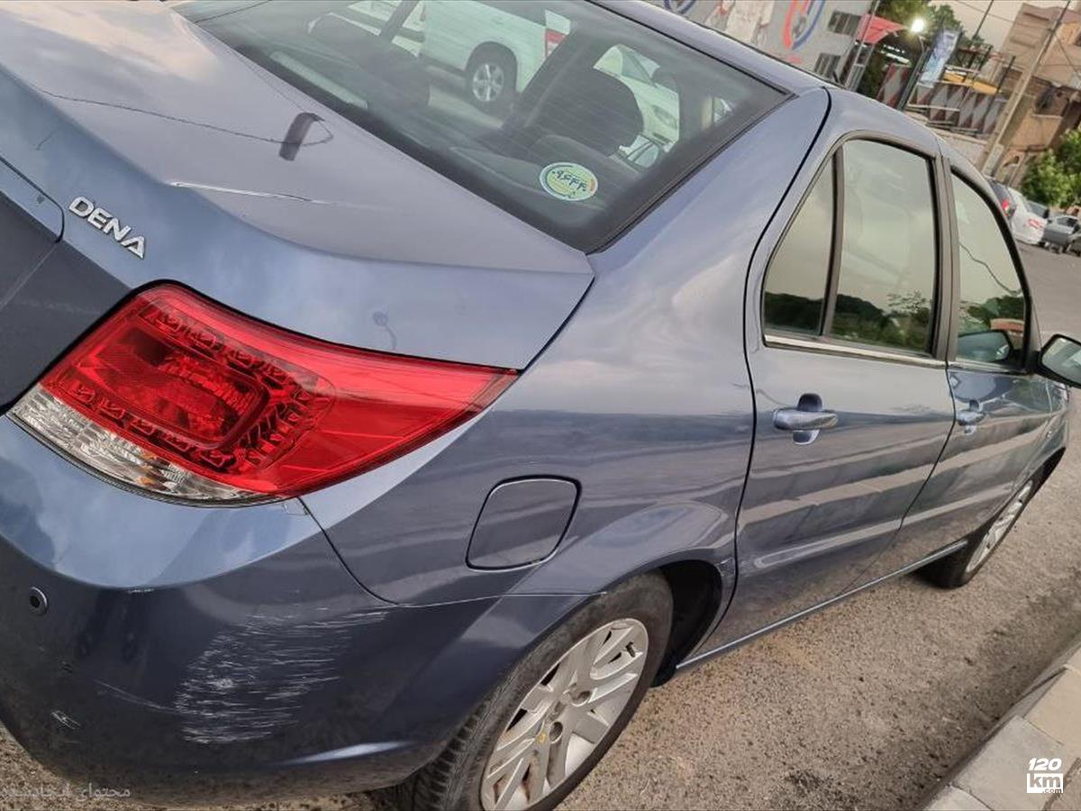 فروش دنا ۱۳۹۵ (کم کارکرد) آبی بدون رنگ تهران باغ فیض (۳ دی ۱۴۰۴)