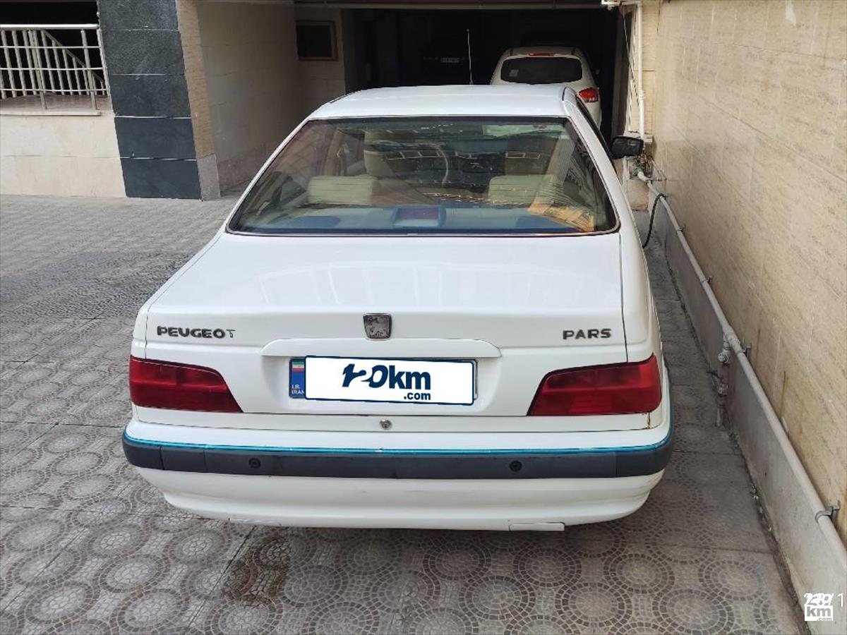 فروش پژو پارس ۱۳۹۶ (کم کارکرد) سفید بدون رنگ خوزستان آغاجاری (۳ دی ۱۴۰۴)