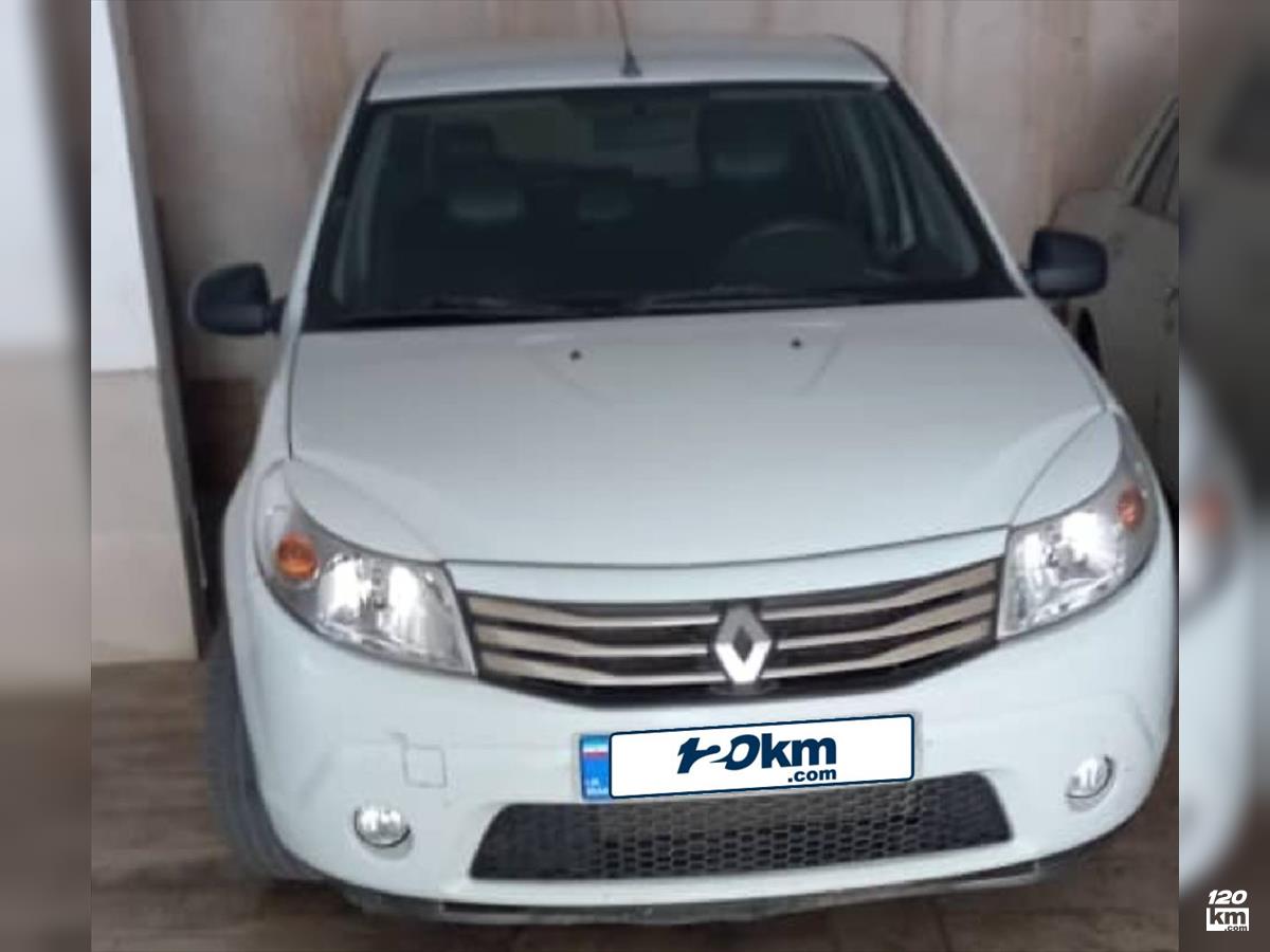 فروش رنو ساندرو ۱۳۹۶ سفید بدون رنگ بیرجند (۳ دی ۱۴۰۴)