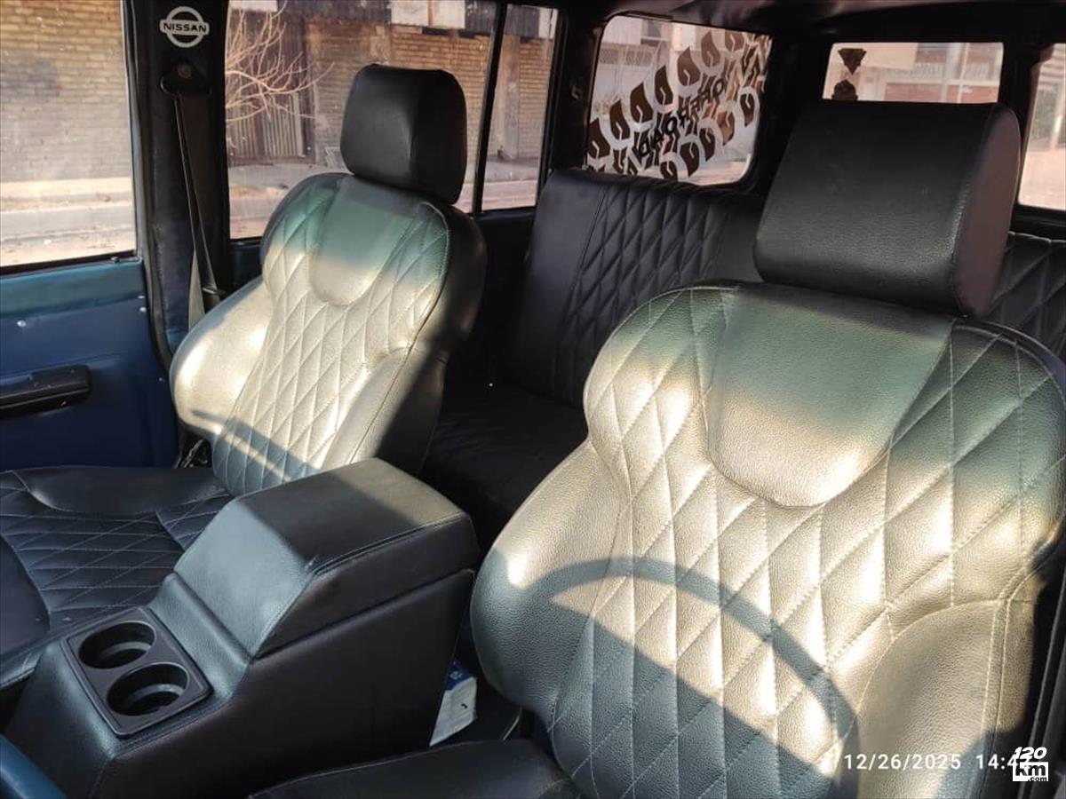 فروش نیسان پاترول چهار در ۱۳۷۴ (کم کارکرد) سرمه ای دور رنگ اصفهان مشتاق (۶ دی ۱۴۰۴)