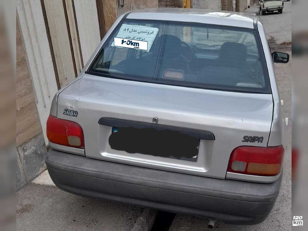 فروش پراید صندوقدار ۱۳۸۹ دوگانه سوز (کم کارکرد) نقره ای دو لکه رنگ اردبیل دانش نو (۷ دی ۱۴۰۴)