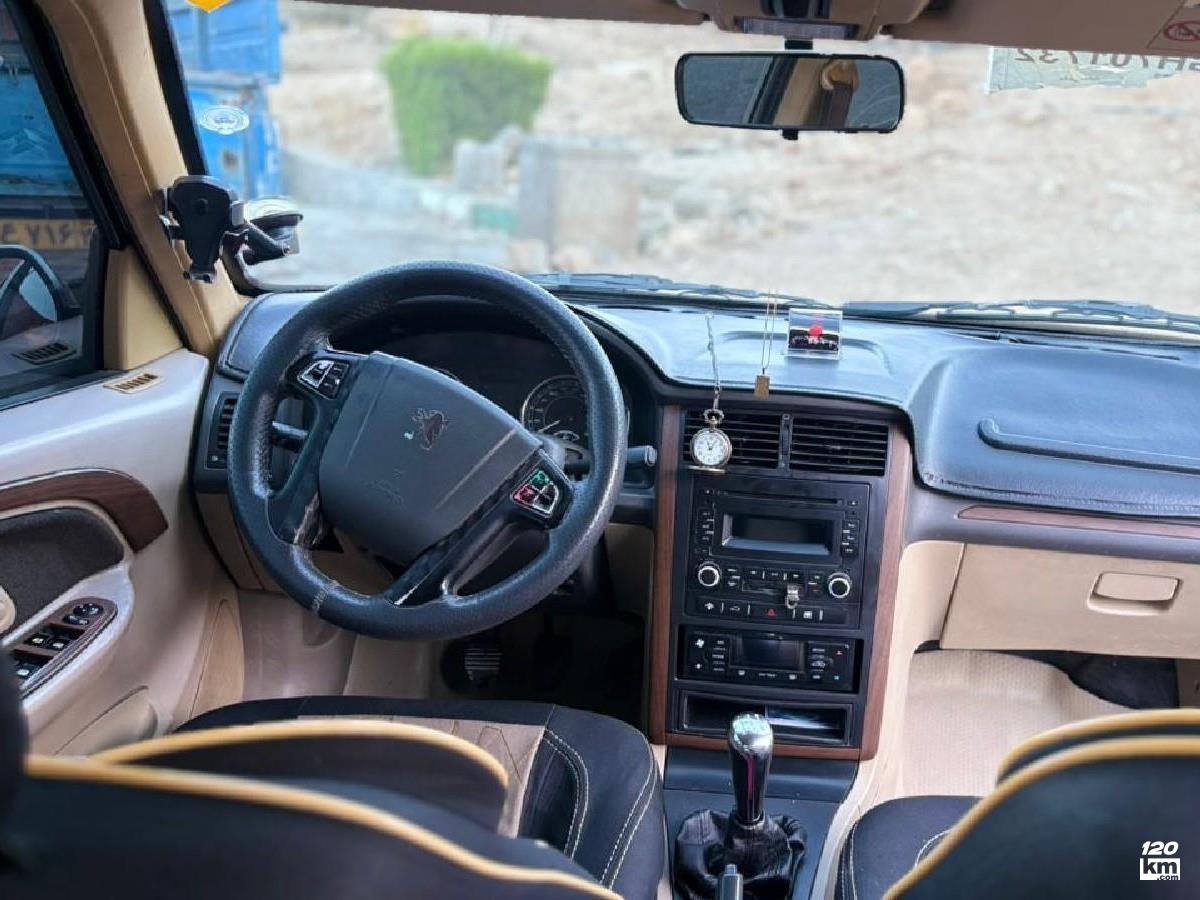 فروش پژو پارس ELX ۱۳۹۵ کربن بلک یک لکه رنگ خوزستان ایذه (۷ دی ۱۴۰۴)