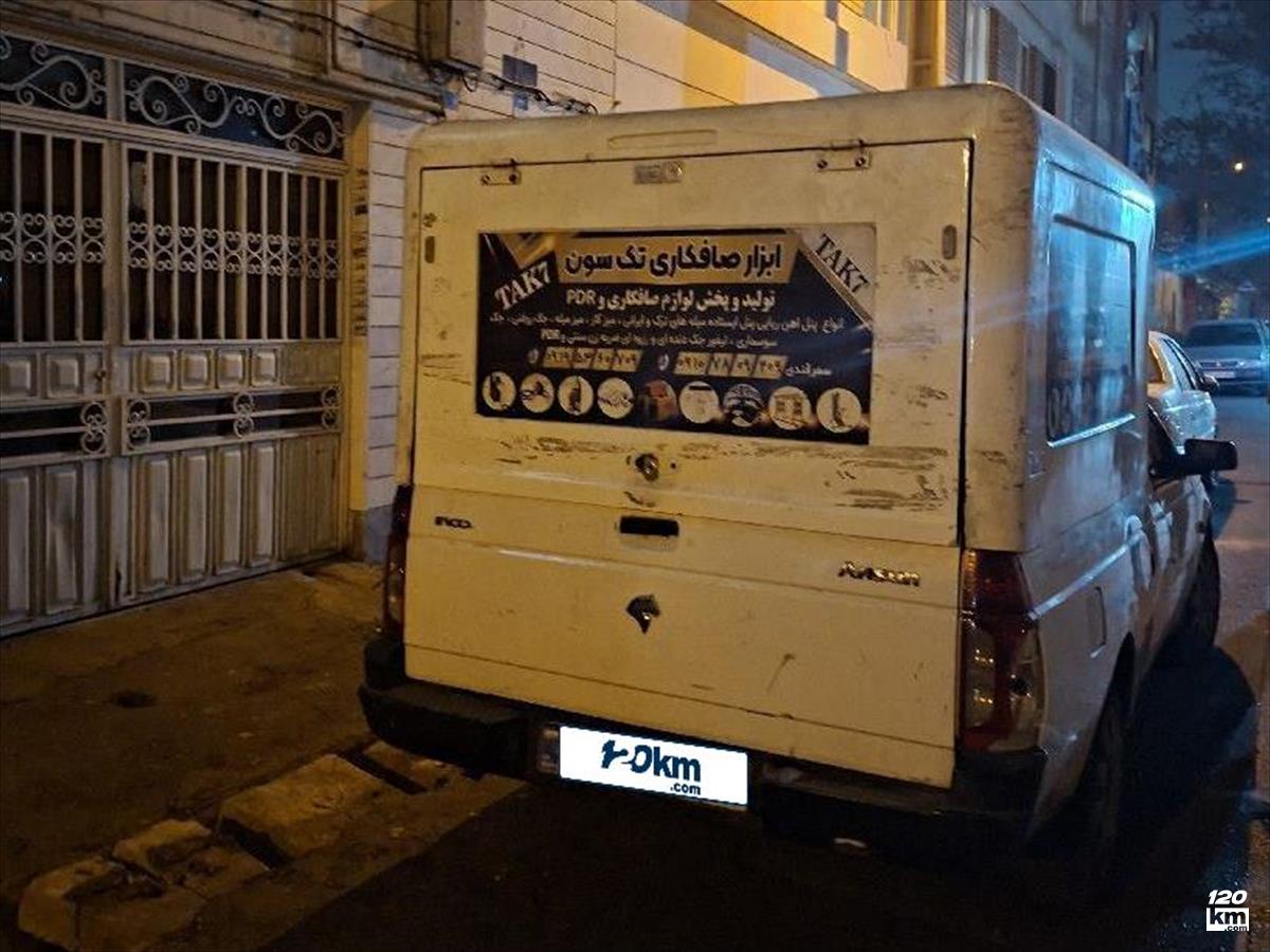 فروش وانت آریسان ۱۳۹۸ دوگانه سوز سفید چند لکه رنگ تهران نعمت آباد (۸ دی ۱۴۰۴)