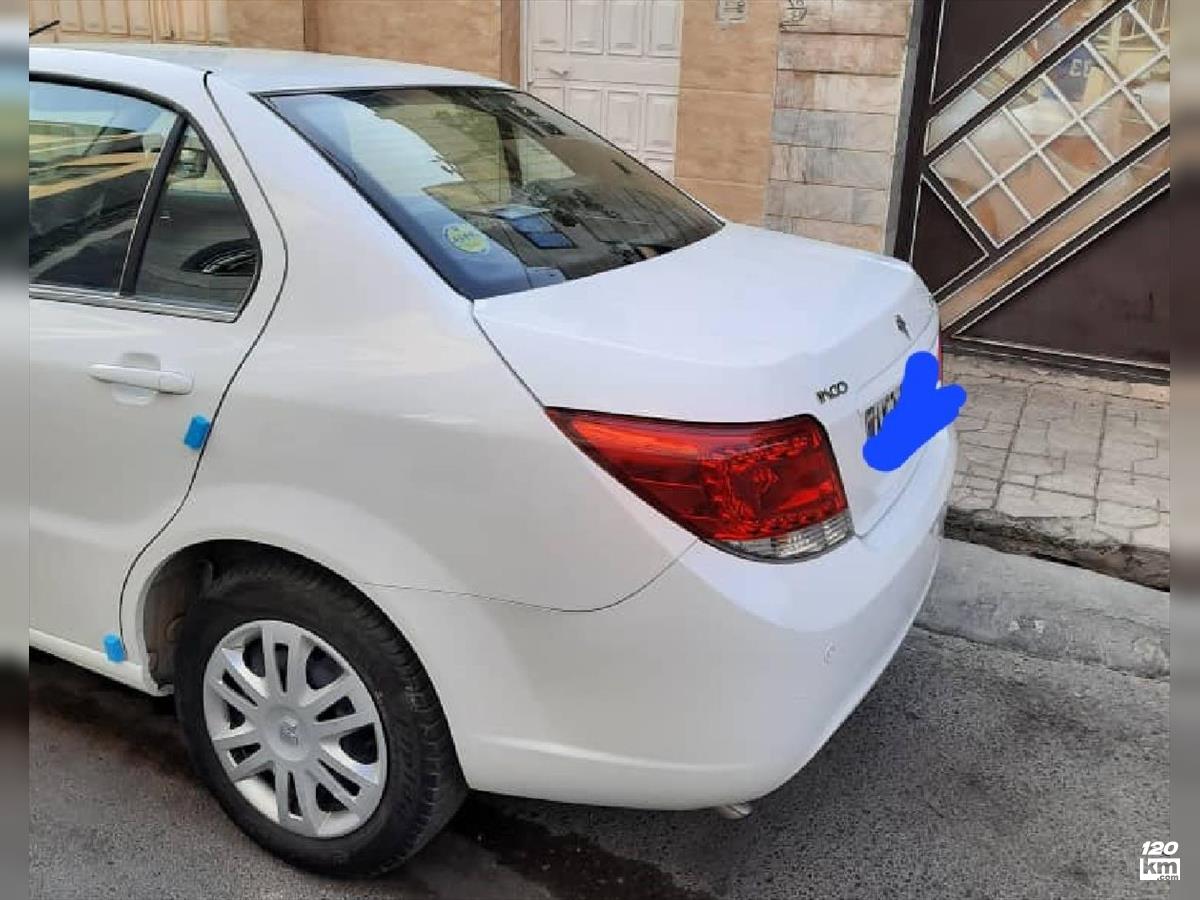 فروش دنا ۱۳۹۸ سفید بدون رنگ تهران اسلامشهر (۹ دی ۱۴۰۴)