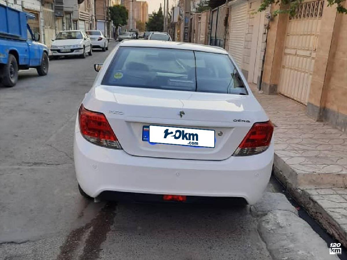 فروش دنا ۱۳۹۸ سفید بدون رنگ تهران اسلامشهر (۹ دی ۱۴۰۴)