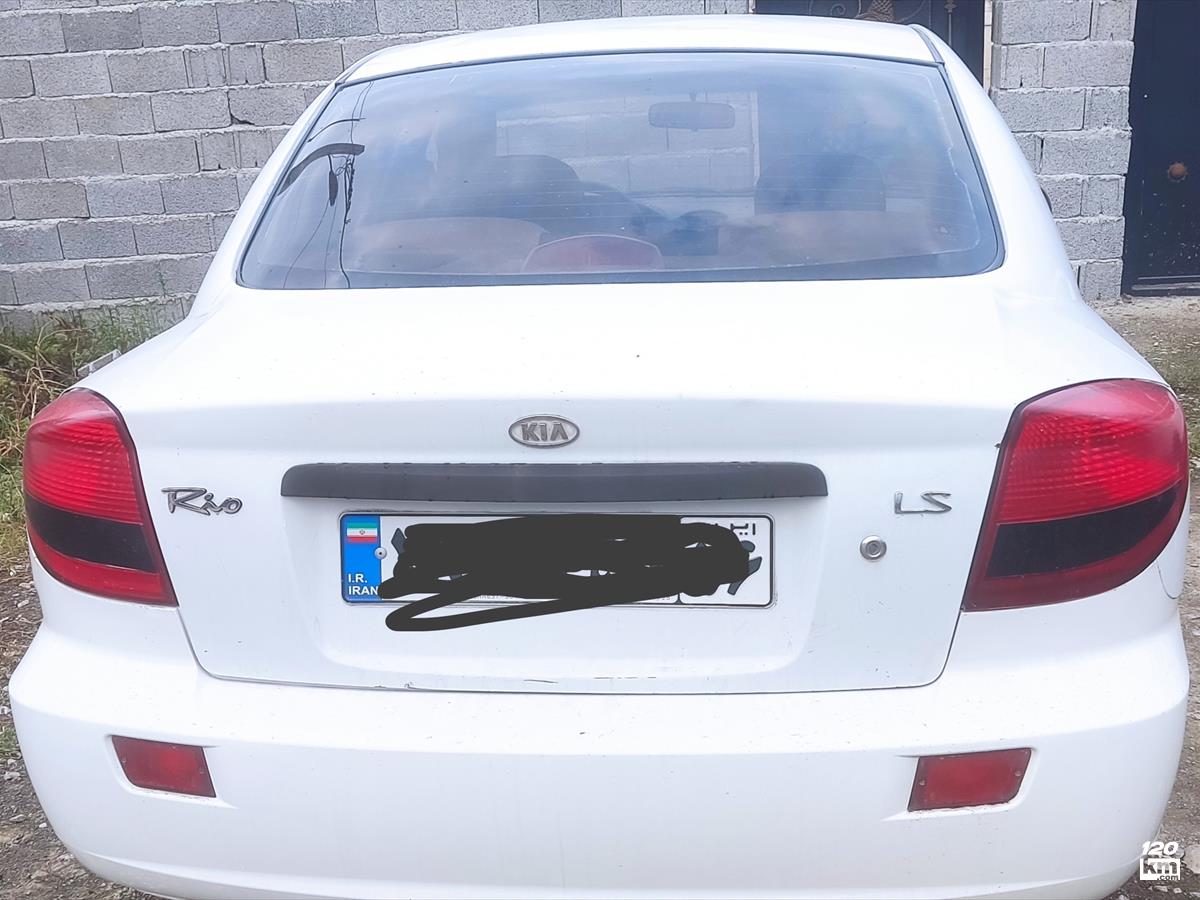فروش کیا ریو ۱۳۹۰ سفید بدون رنگ گیلان ماسال (۹ دی ۱۴۰۴)