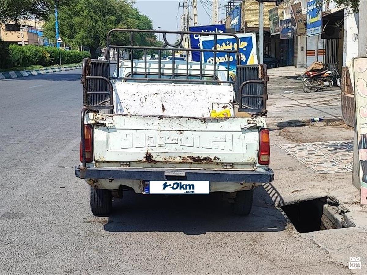 فروش پیکان وانت ۱۳۸۷ دوگانه سوز (کم کارکرد) سفید گلگیر تعویض خوزستان شوش (۹ دی ۱۴۰۴)
