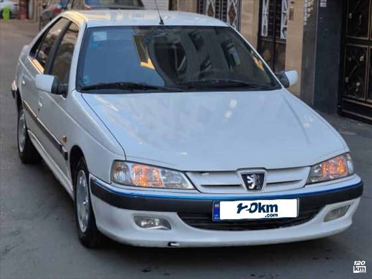 فروش پژو پارس سال ۱۳۸۸ سفید چند لکه رنگ تهران استاد معین (۱۱ دی ۱۴۰۴)