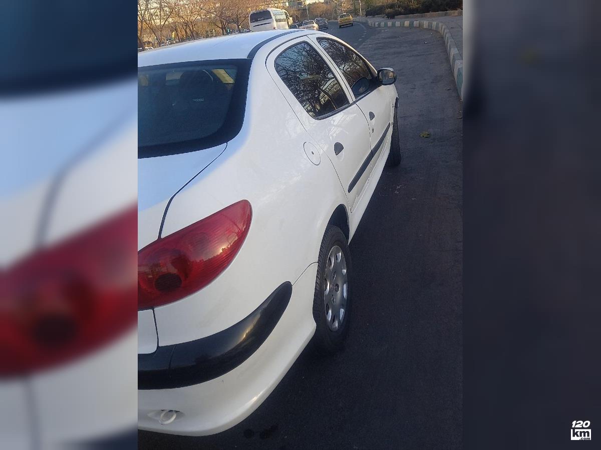 فروش پژو 206 تیپ 3 ۱۳۹۰ سفید دو لکه رنگ تهران ابوذر (۱۱ دی ۱۴۰۴)