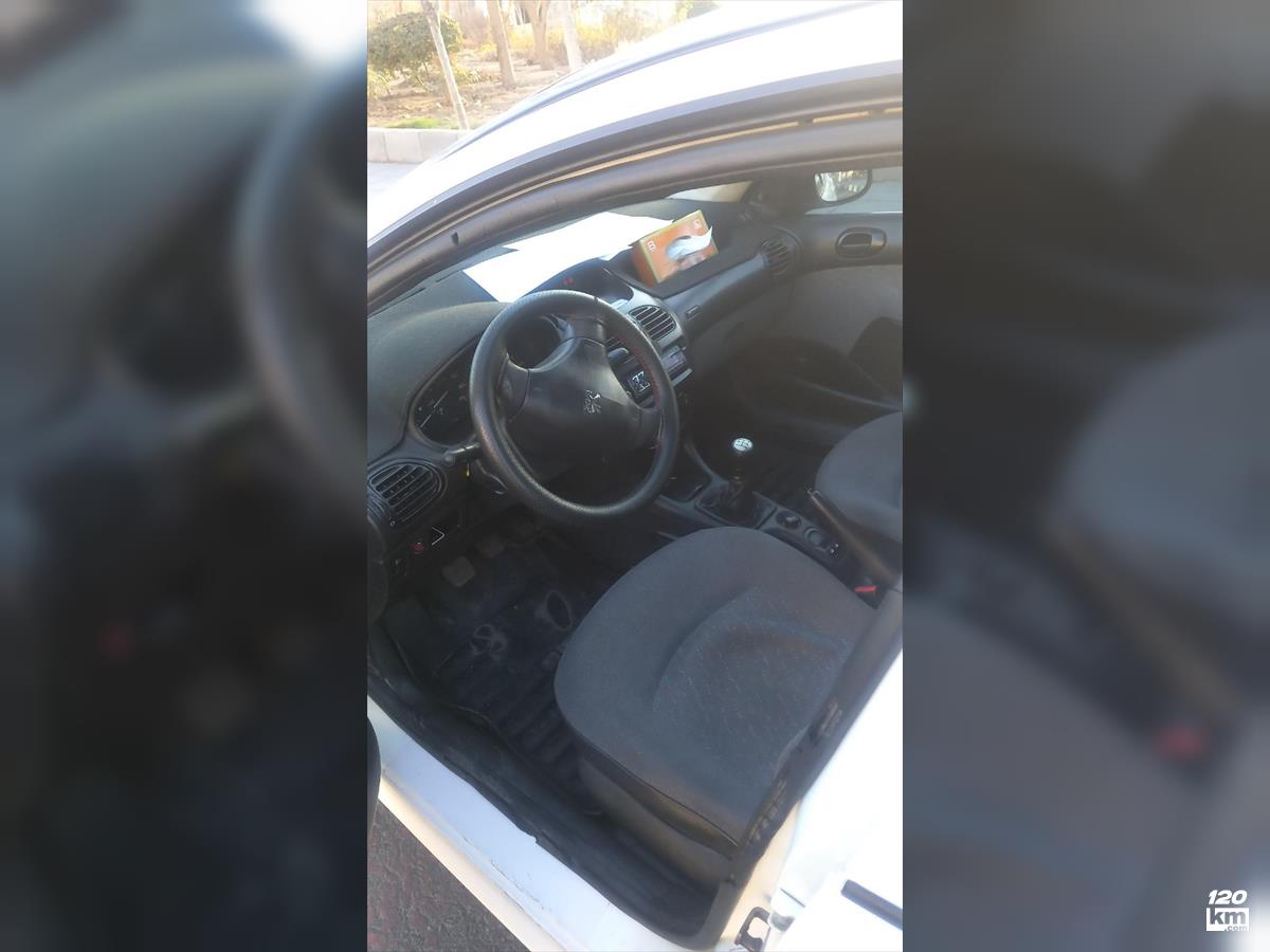 فروش پژو 206 تیپ 3 ۱۳۹۰ سفید دو لکه رنگ تهران ابوذر (۱۱ دی ۱۴۰۴)