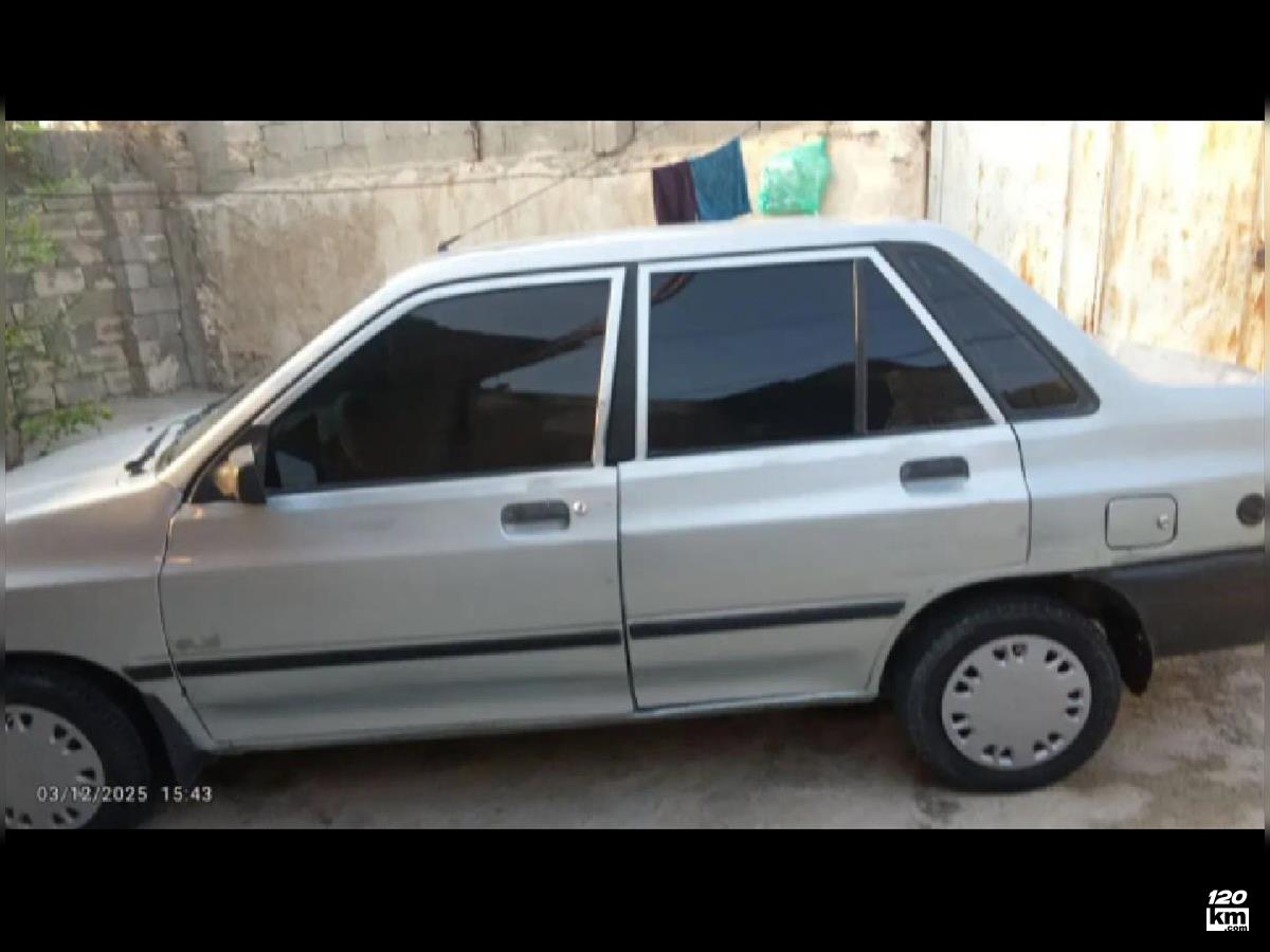 فروش پراید 131 TL ۱۳۸۵ (کم کارکرد) نقره آبی دو لکه رنگ بوشهر (۱۲ دی ۱۴۰۴)