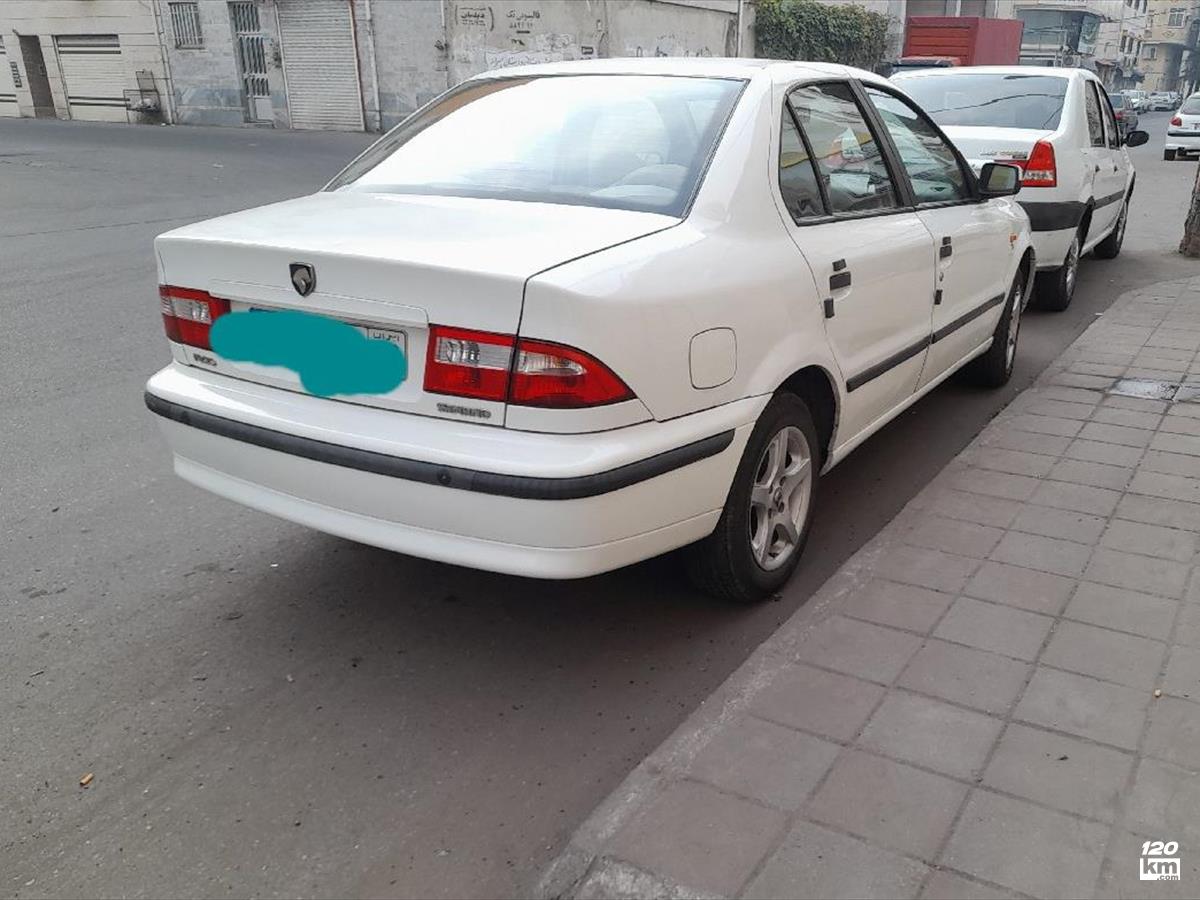 فروش سمند LX ۱۳۸۸ دوگانه سوز سفید یک لکه رنگ رشت دیانتی (۲۰ دی ۱۴۰۴)
