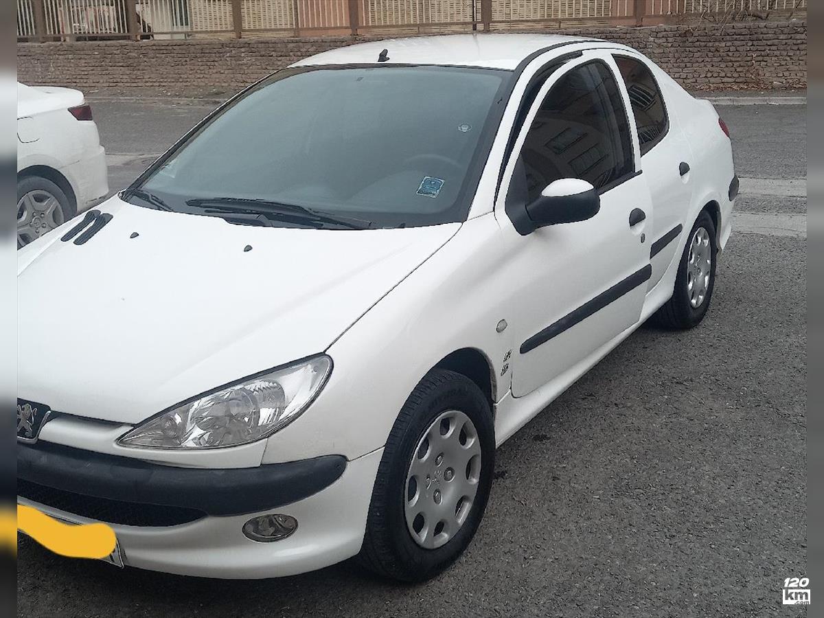 فروش پژو 206 SD V8 ۱۳۹۶ سفید دو لکه رنگ خراسان رضوی نیشابور (۲۰ دی ۱۴۰۴)